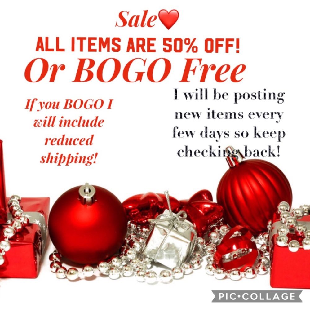BOGO or 50% off Sale!
